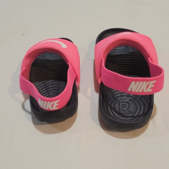 Toddlers Size 5 Pink Nike Kawa Slide Sandals - Picture 3 of 5